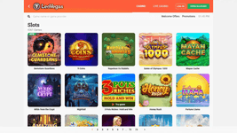 Desktop slot page